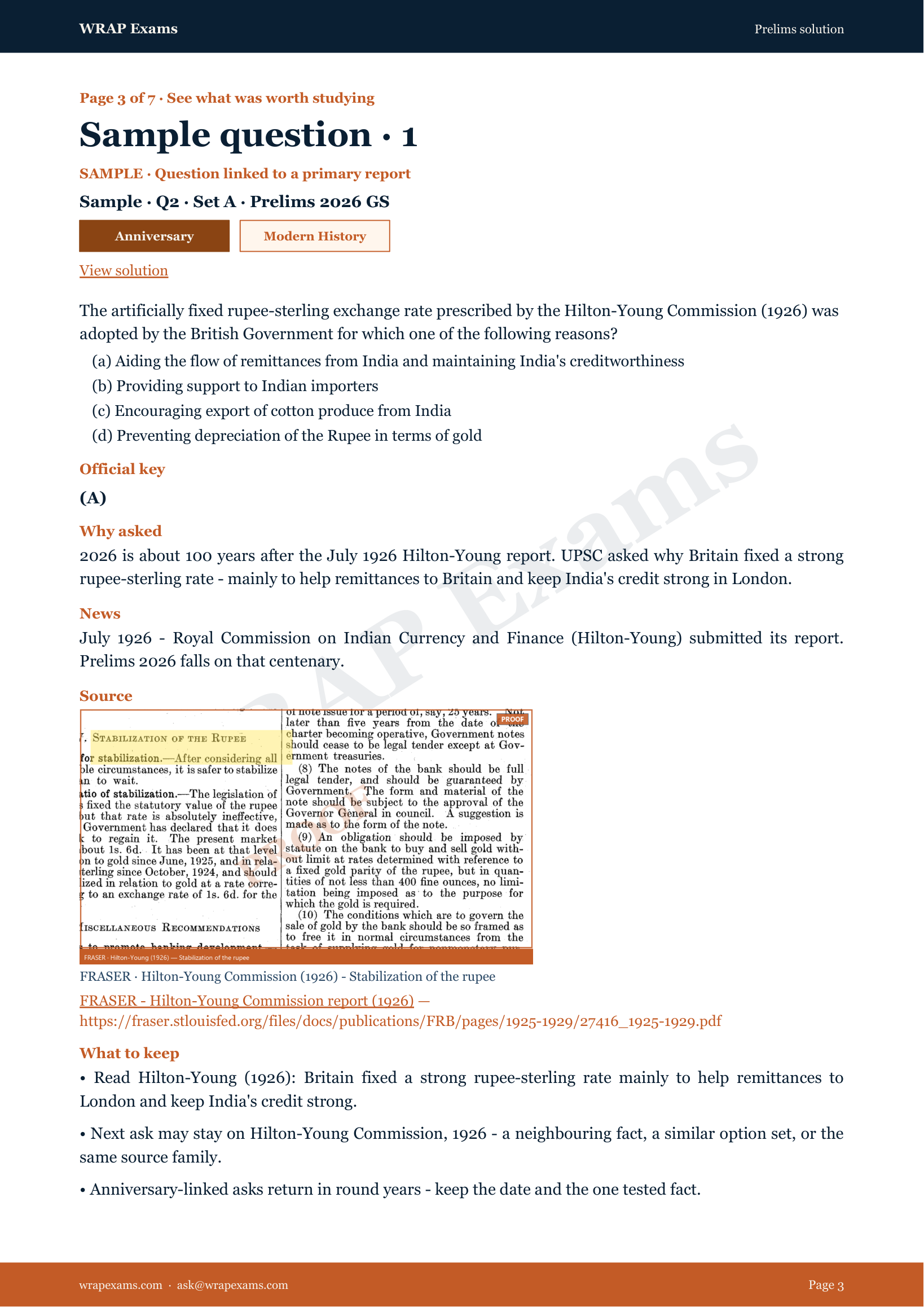 Why asked · UPSC Prelims 2026 GS Set A — page 3