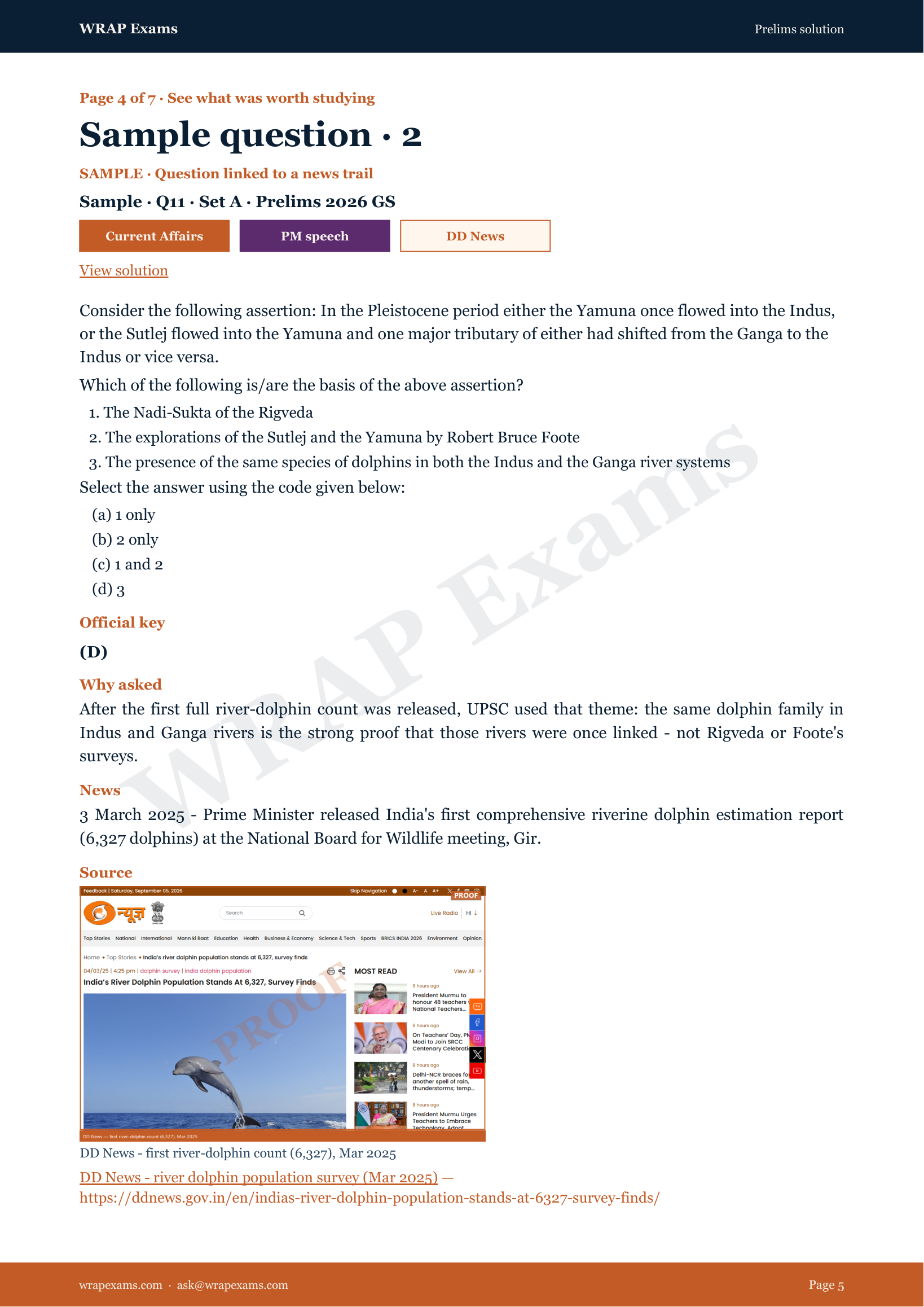 Why asked · UPSC Prelims 2026 GS Set A — page 5